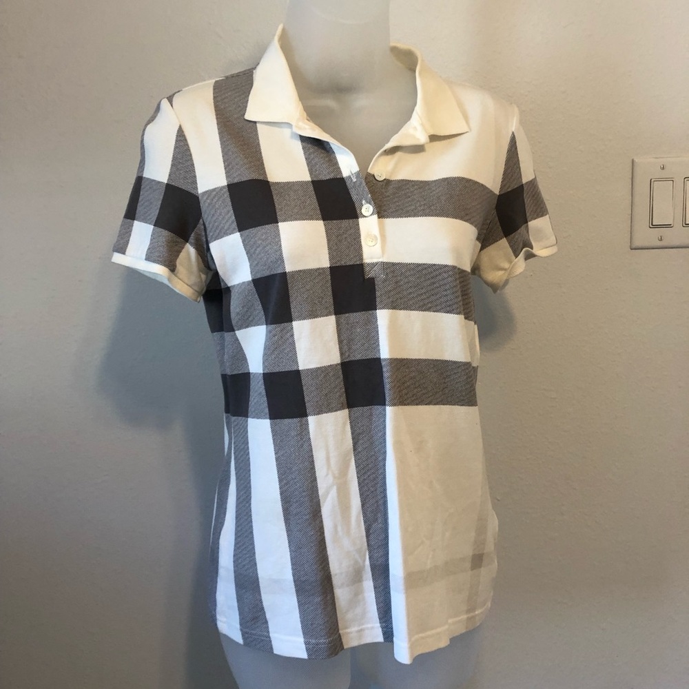 Burberry Polo Collared Top